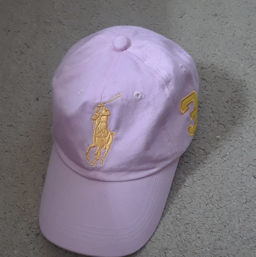 Pink Polo Ralph Lauren Hat